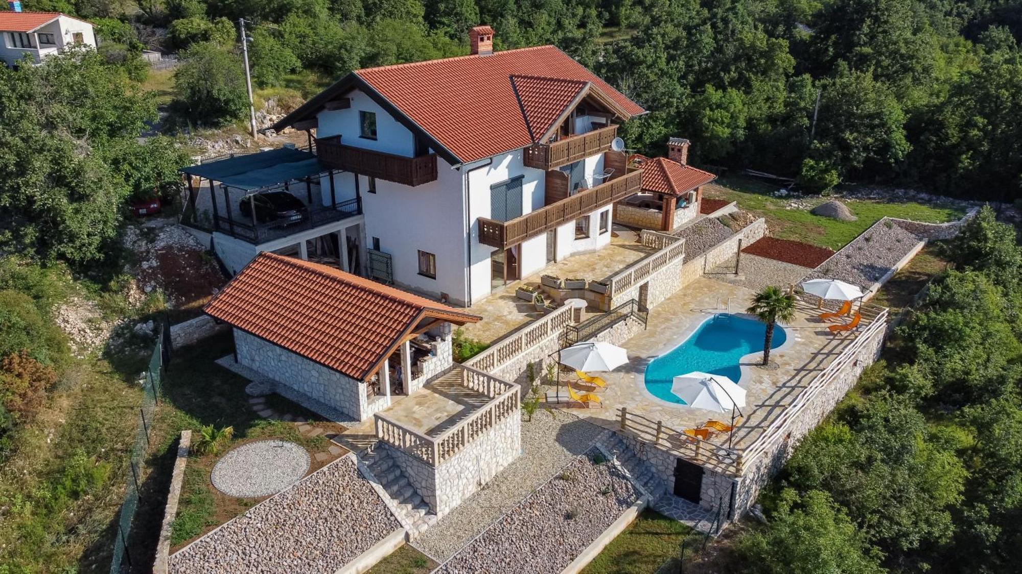 Villa Bora Moscenicka Draga Bed&Breakfast Moscenice Extérieur photo